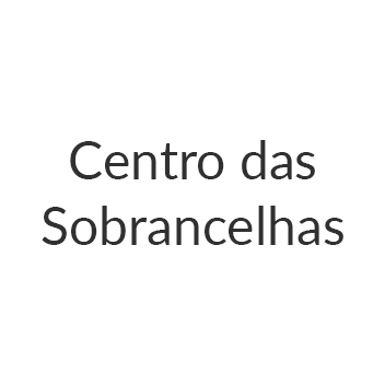 centro das sobrancelhas interna